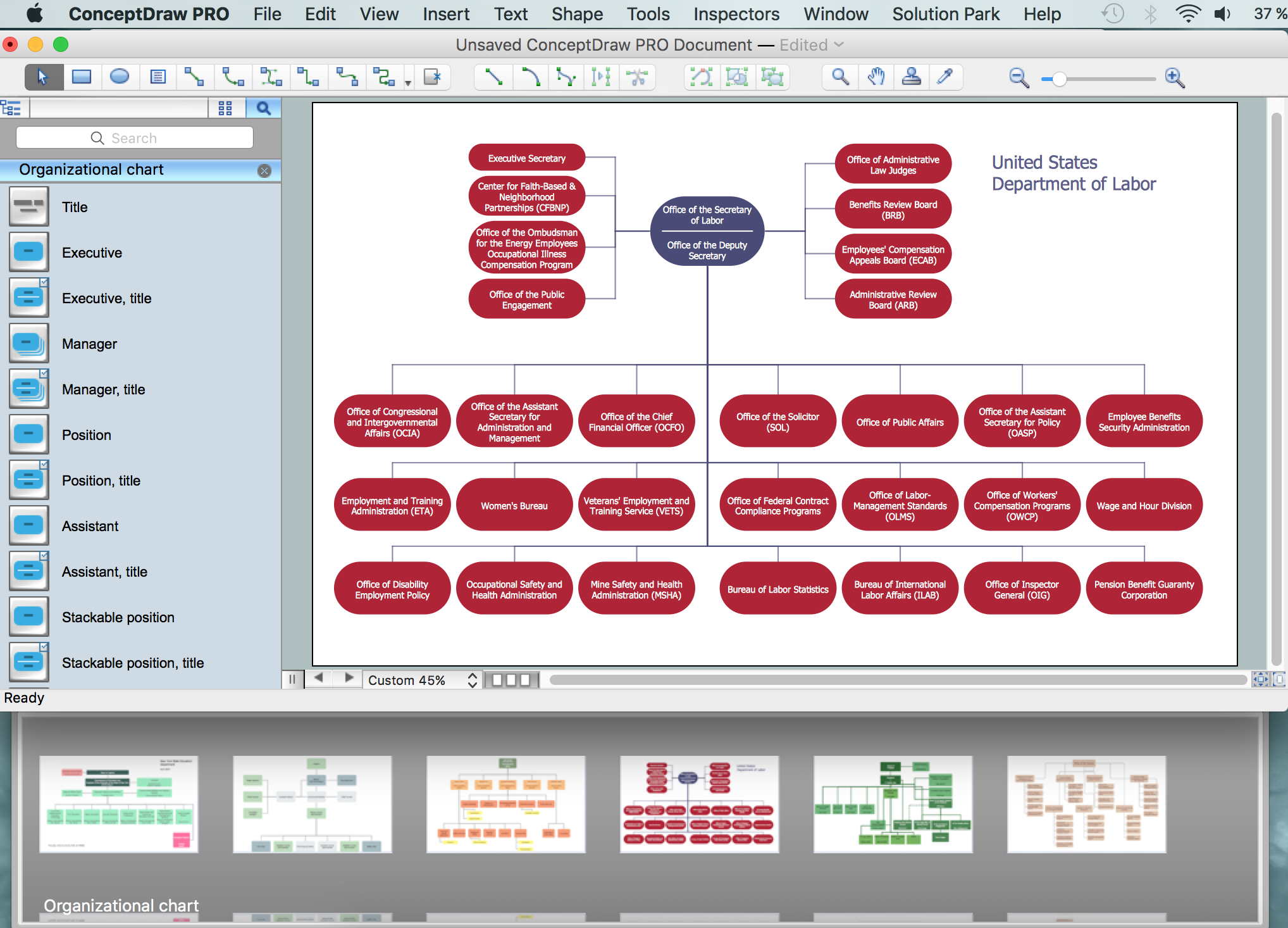 How to Draw an Organization Chart Organizational Charts Examples of