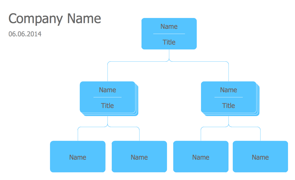 Partnership Organizational Chart Template