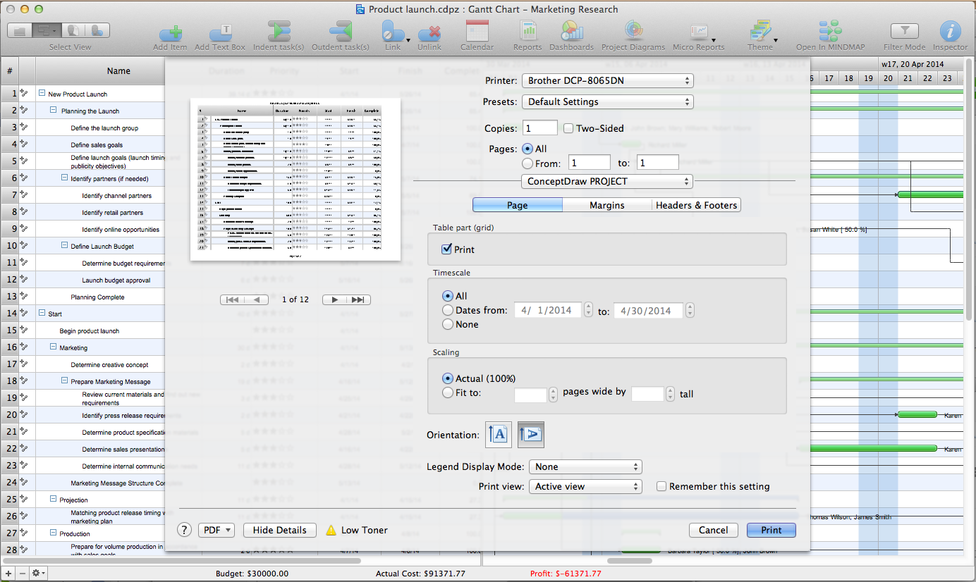 conceptdraw project vs microsoft project