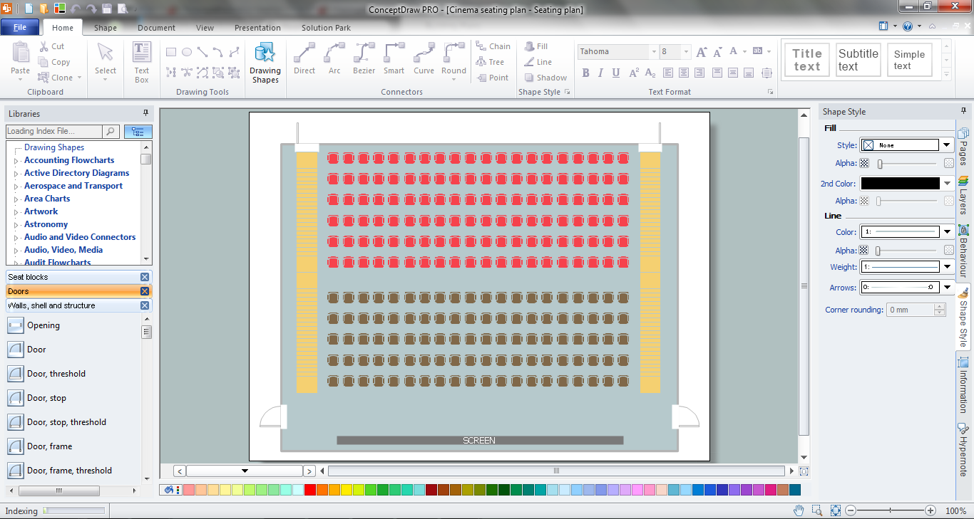 Seating Chart Template Free