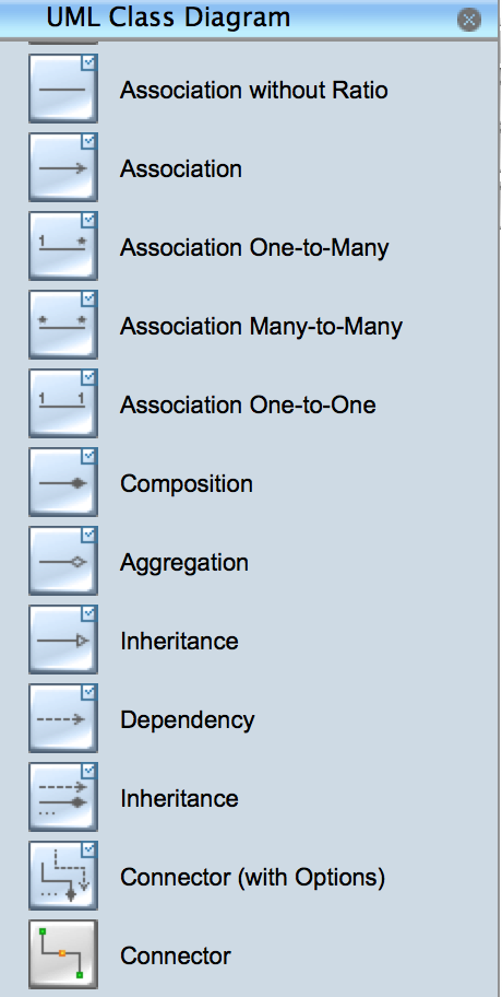 UML - special types connectors