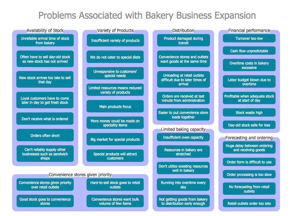 Affinity Diagram - Business Expansion