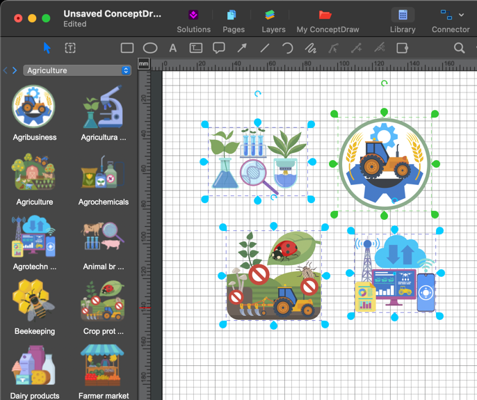 conceptdraw-agriculture-infographics-vector