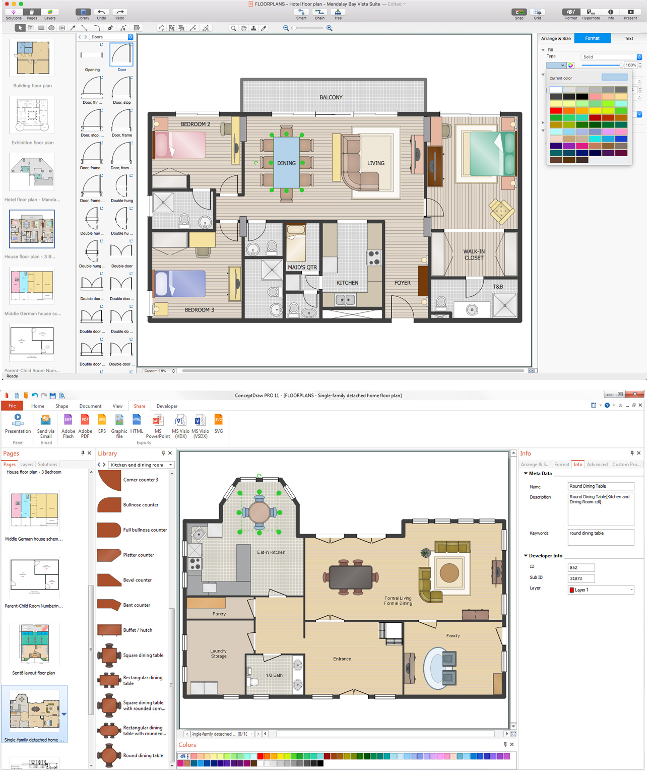 Home Appliances Layout Floor Plan