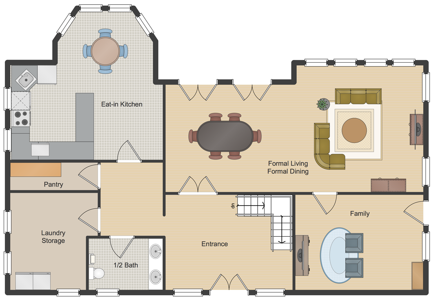 best software for drawing complete house plans