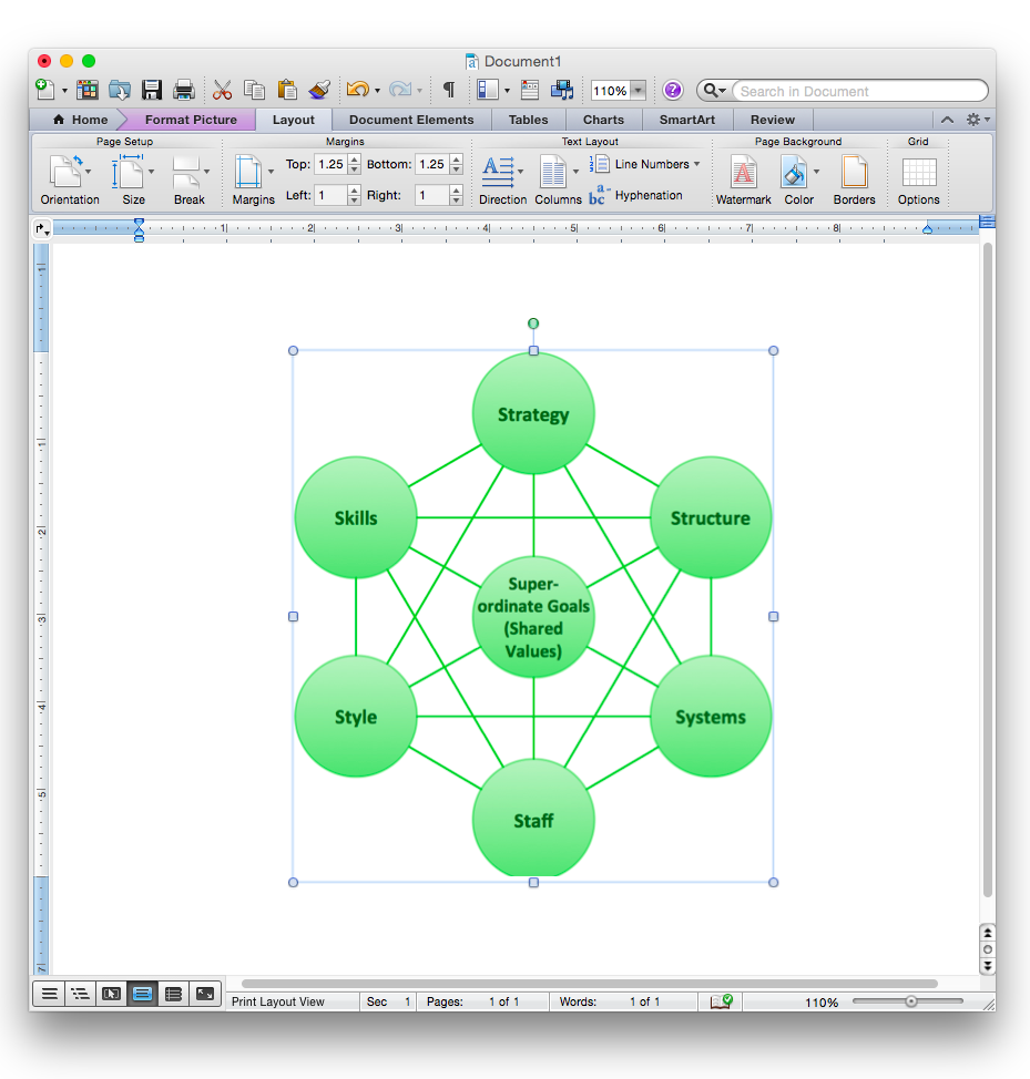 Network Diagram Template Word