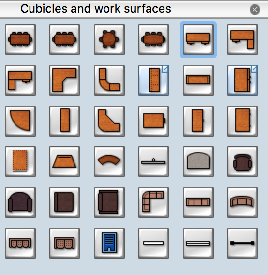 Building Drawing Tools Design Element Office Layout Plan