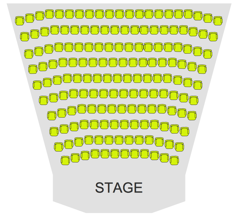 Cinema Theater Seating Plan