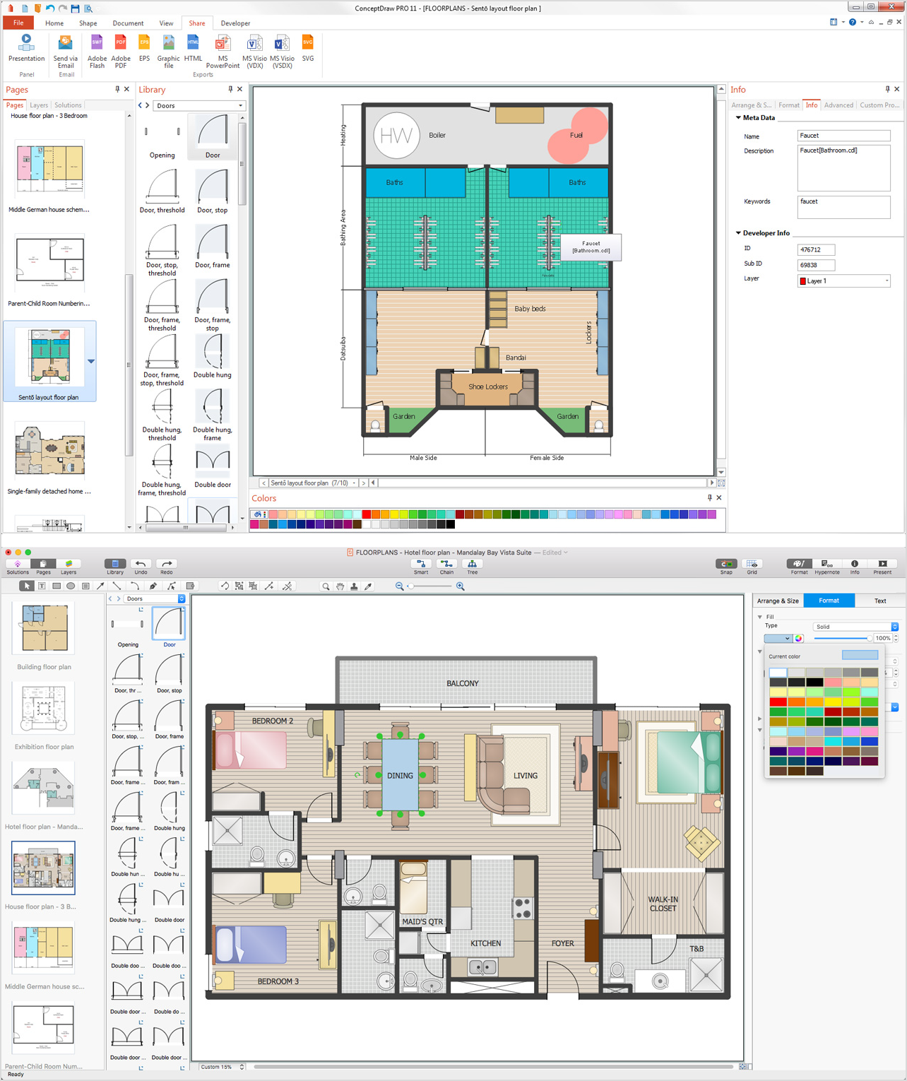 best building floor plan software