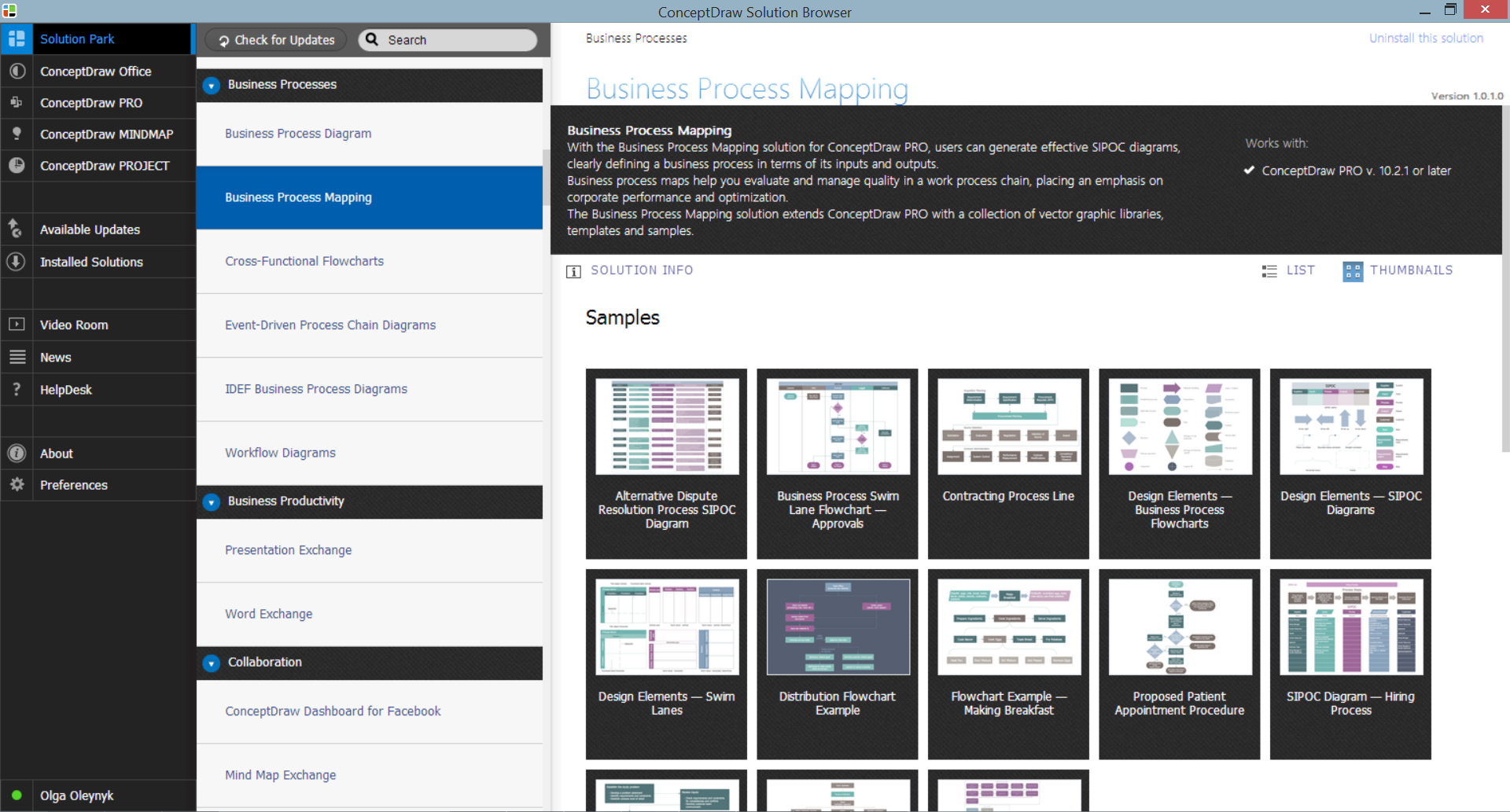 Business Process Mapping Solution in ConceptDraw STORE