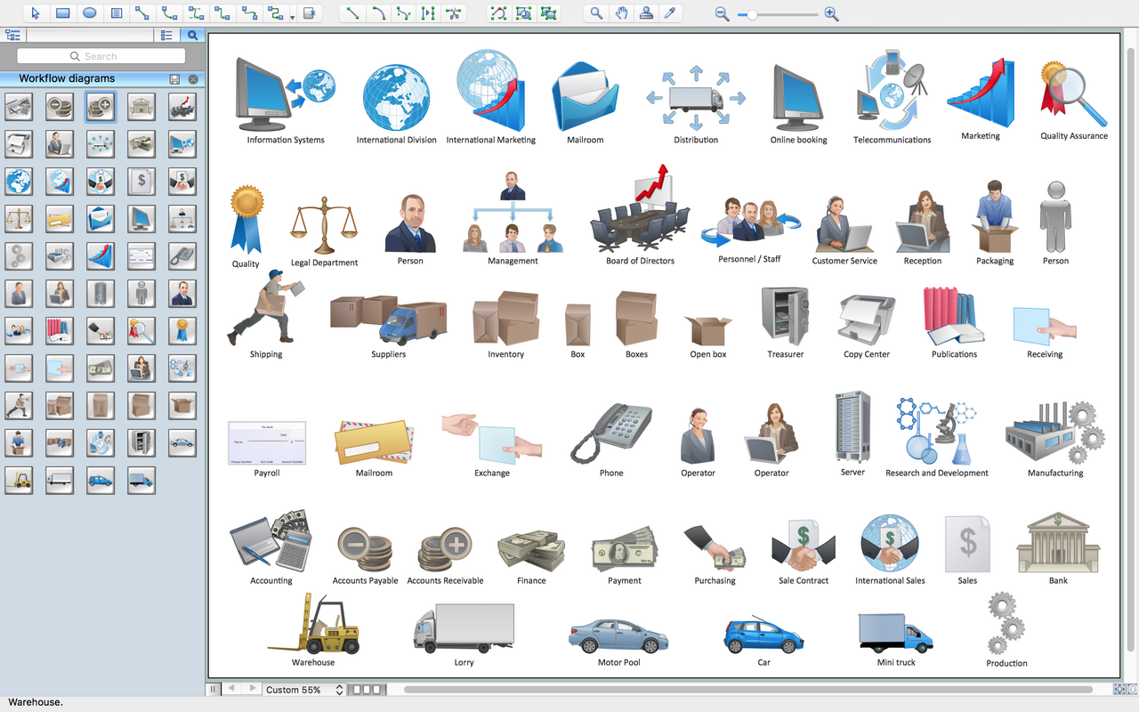 Create Workflow Diagram | Features to Draw Diagrams Faster