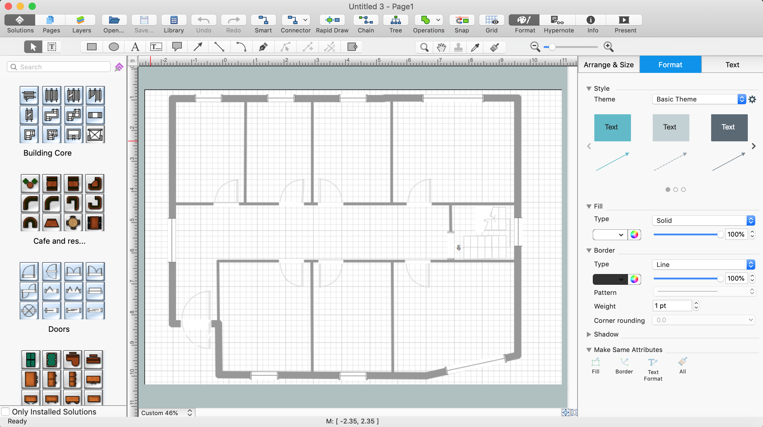 CAD software for architectural designs