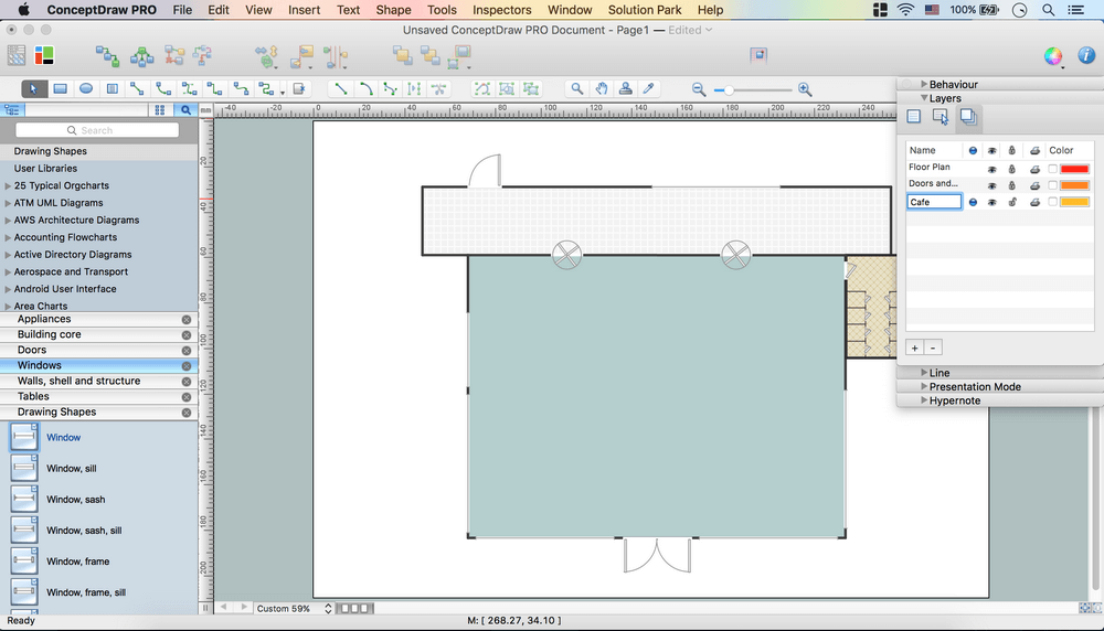 How to Create a Cafe and Restaurant Floor Plan