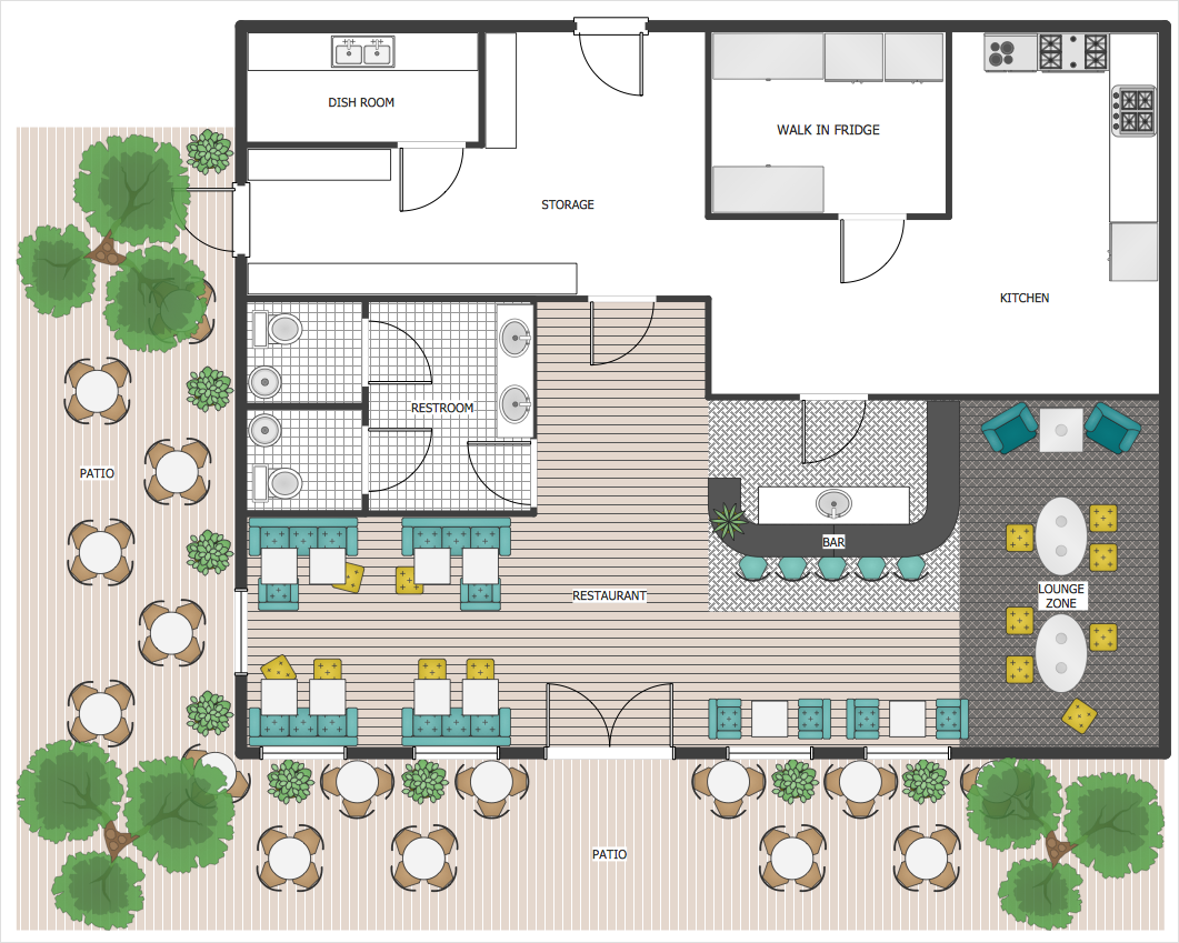 Restaurant Layout Floor Plan Samples : 19+ Restaurant Layout Floor Plan ...