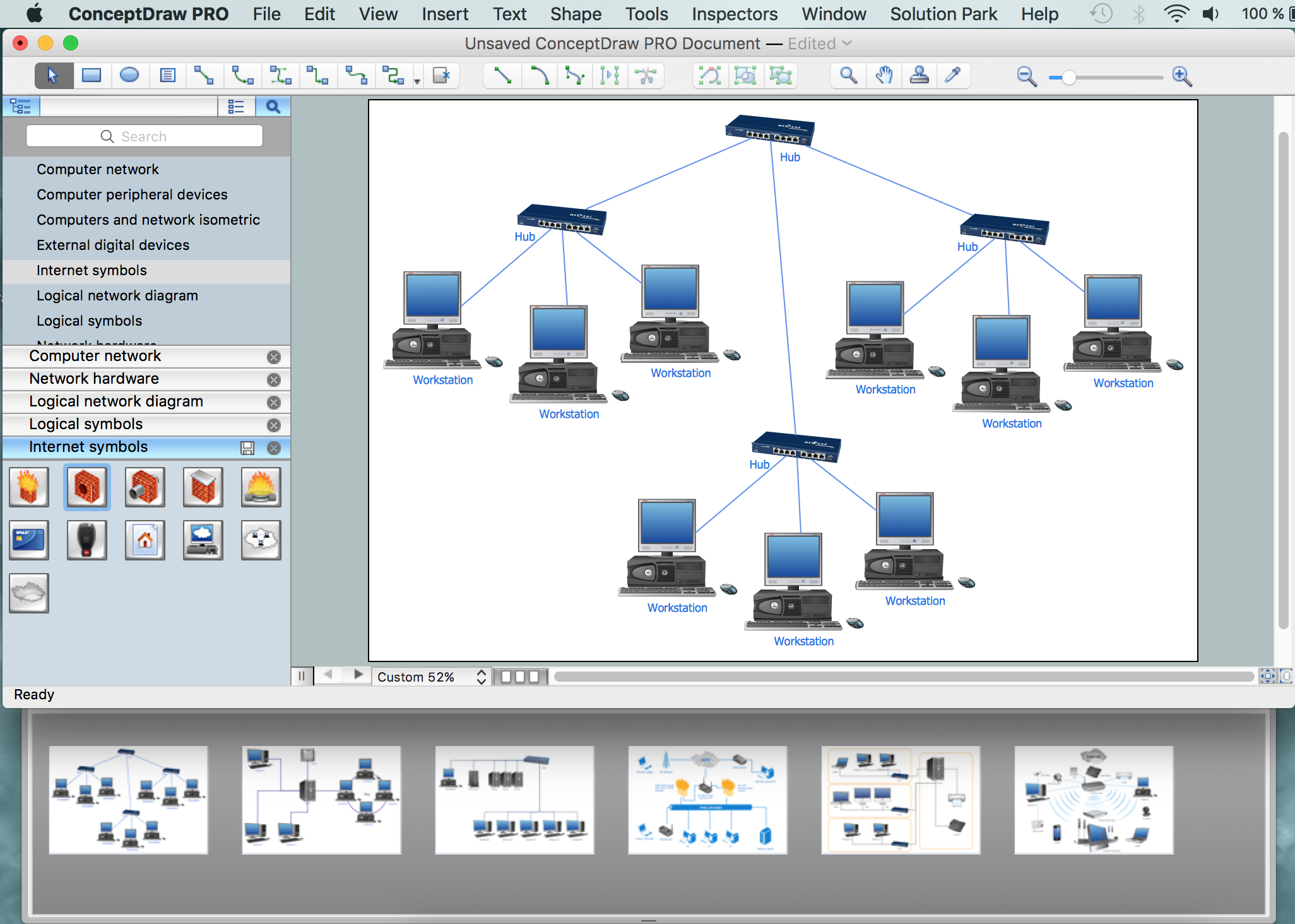 Lan find. Conceptdraw Pro Network. Computer Network example. Network of Workstations. Can (Campus-area Network) Nima?.