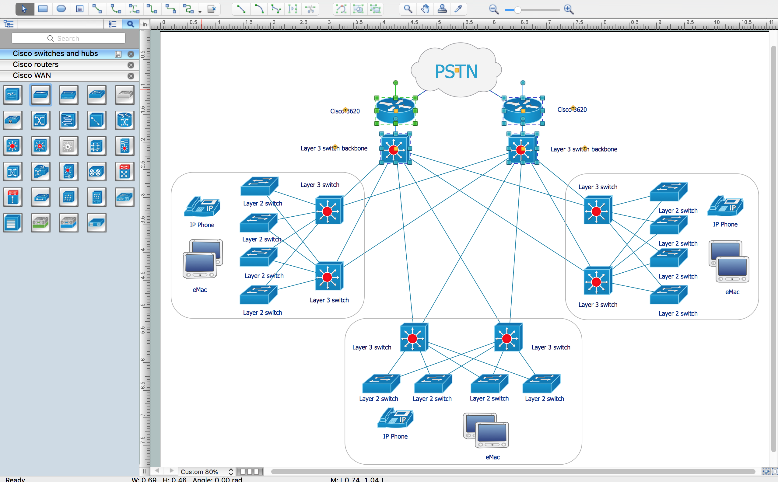 Network io. Cisco Visio фигуры. Network topology diagrams Cisco. Схема сети Cisco. Топология сети Визио.