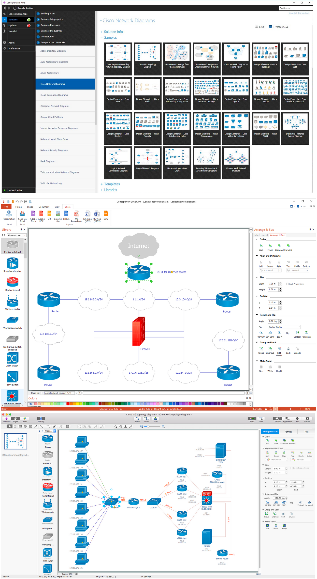 Cisco Switches And Hubs Cisco Icons Shapes Stencils And Symbols