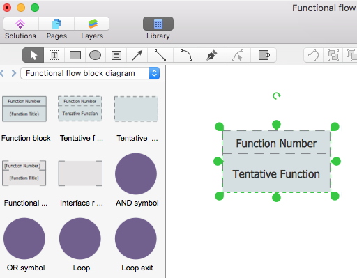 Create a Functional Flow Block Diagram | ConceptDraw HelpDesk