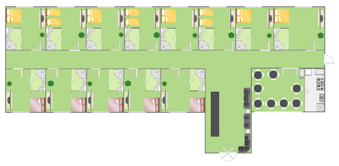 Create a Floor Plan - Hotel Plan