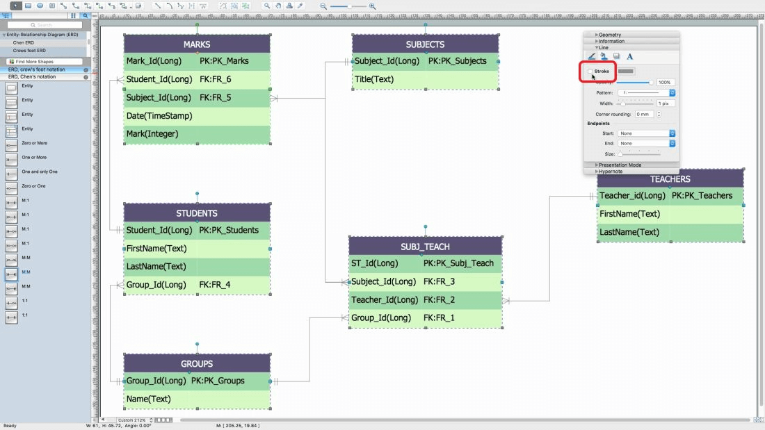 Developing Entity Relationship Diagram