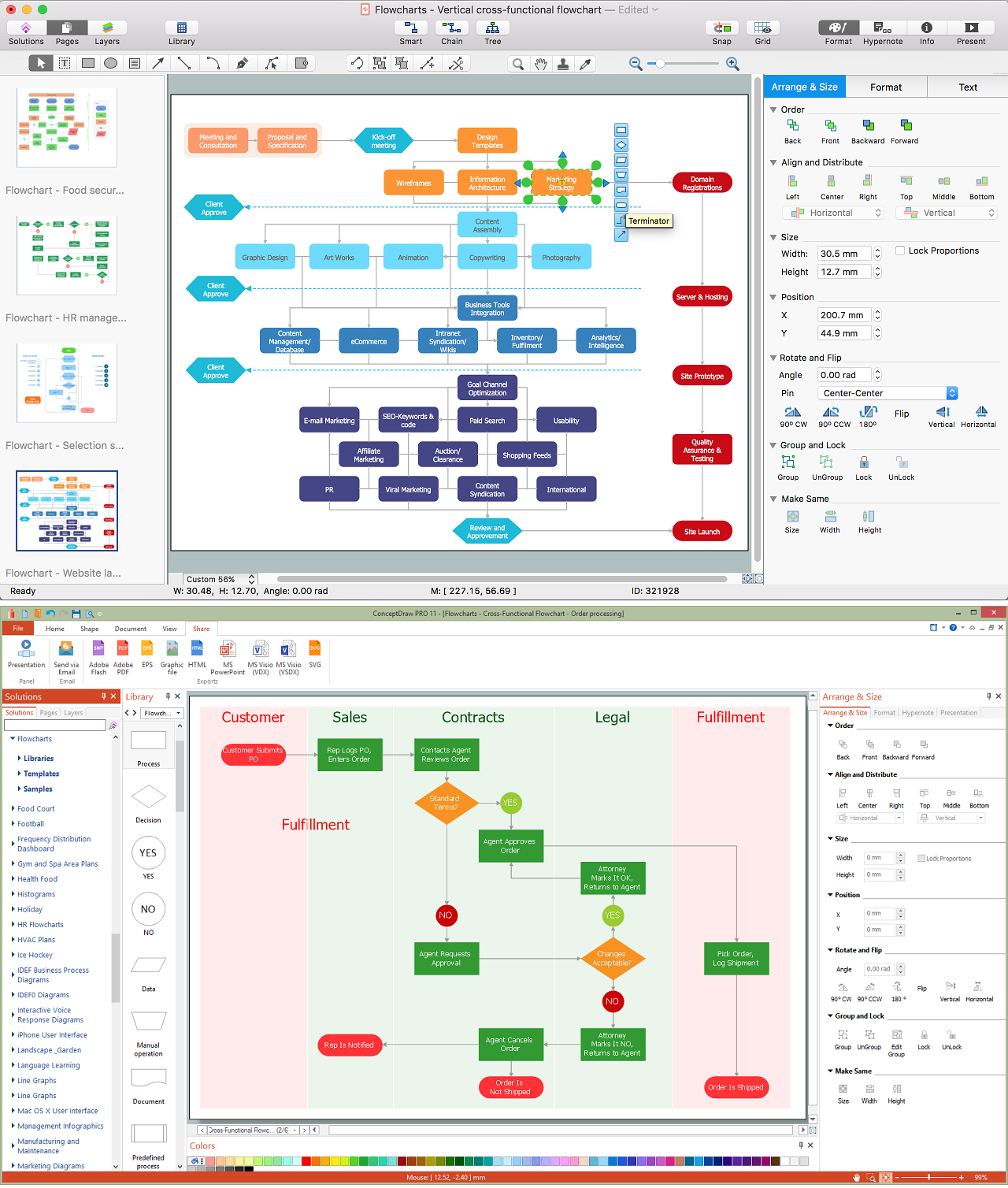 Flowchart Software To Quickly Create Flowcharts Flow Chart Coding Images