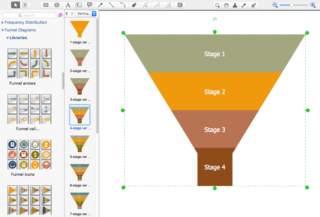 funnel-diagram-library