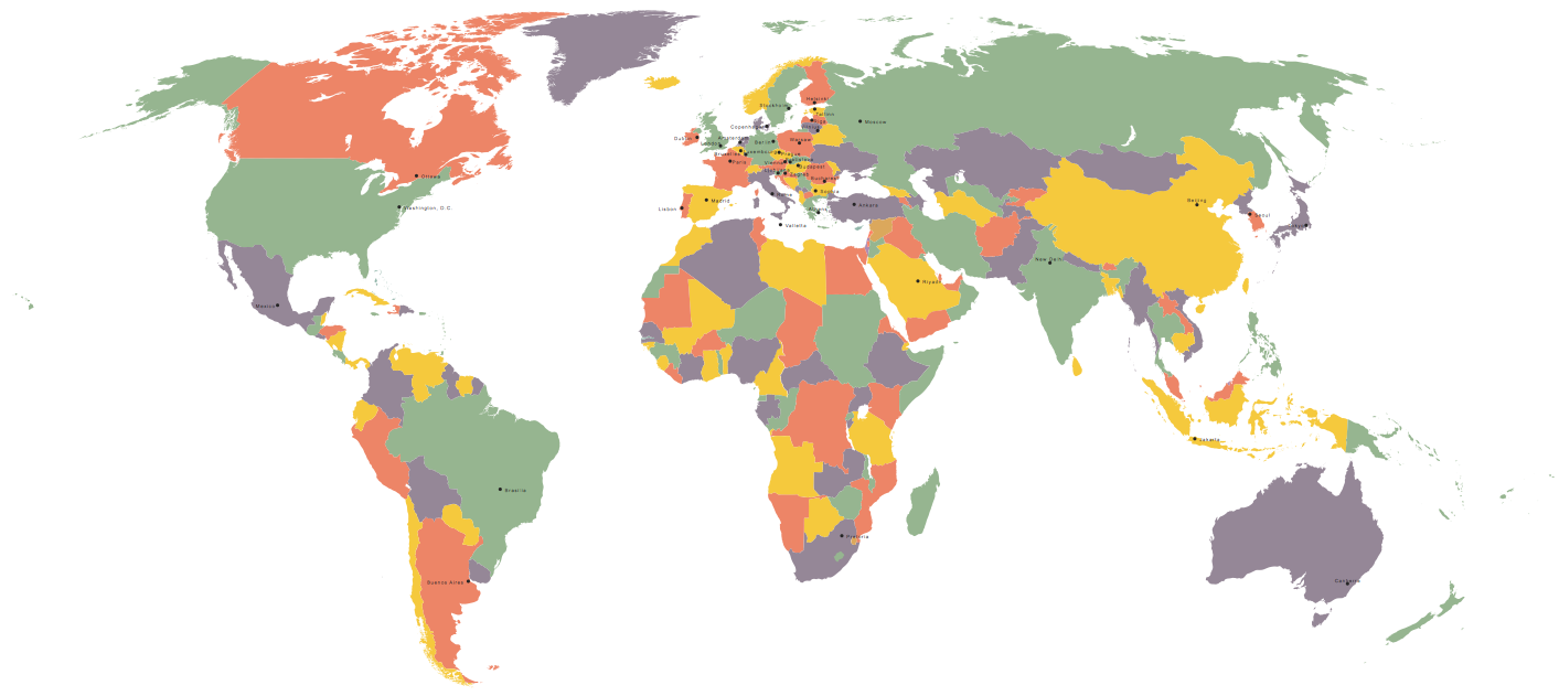 Education Maps (World Map) Library