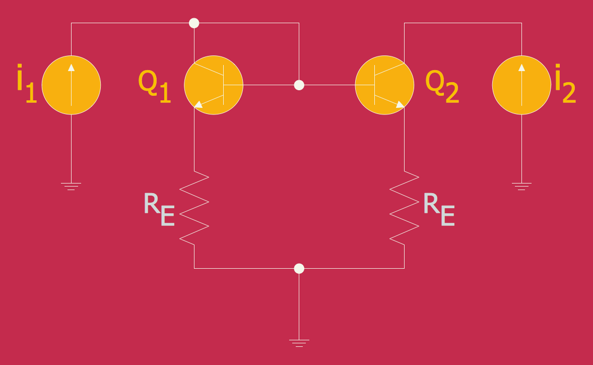 Electrical Diagram - Bipolar Current Mirror