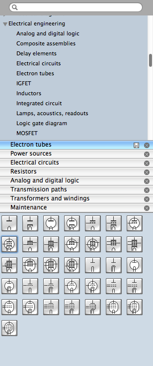 Electrical Engineering libraries, electrical symbols