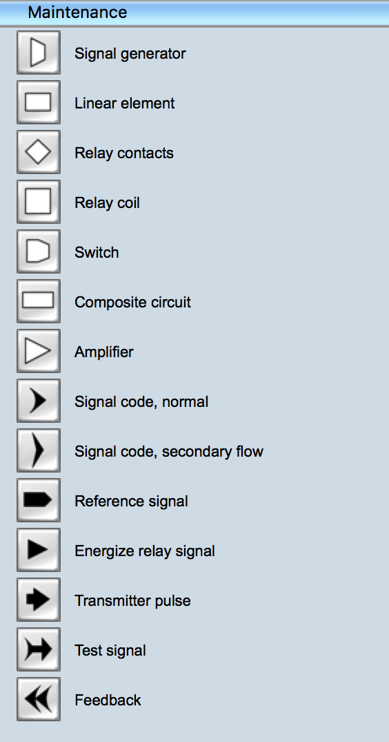 Electrical Symbols - Maintenance