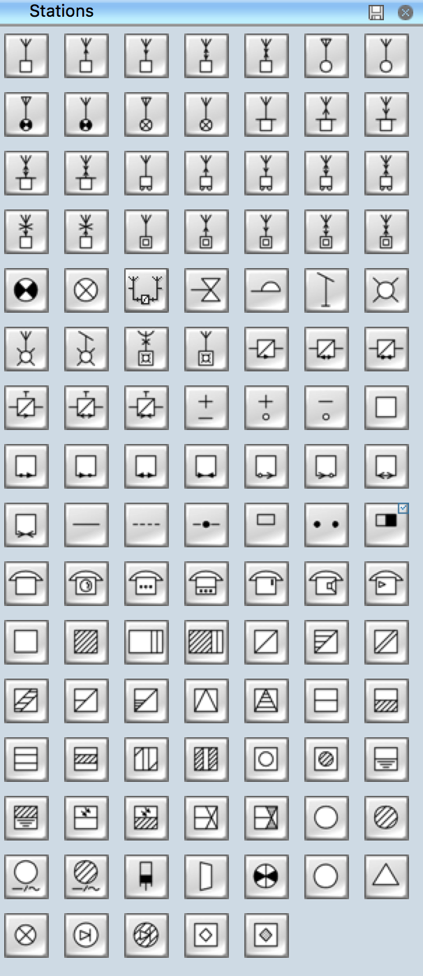 Electrical Symbols - Stations