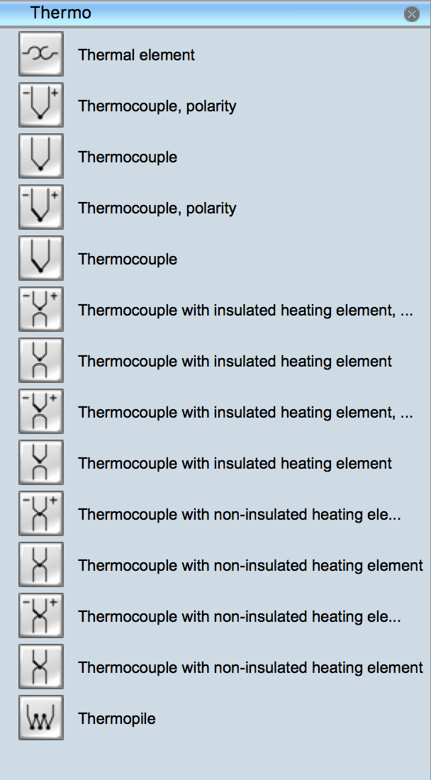 Electrical Symbols - Thermo