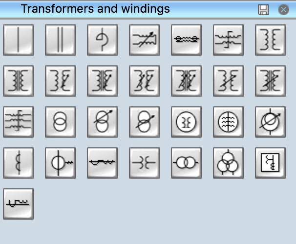Ansi Electrical Symbols For Power Transformer