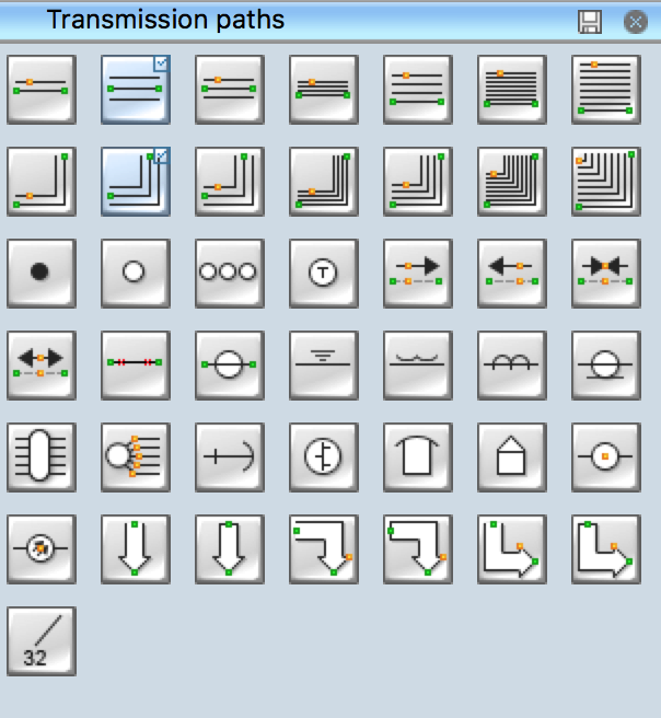 Electrical Symbols - Transmission Paths