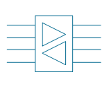 2-way repeater, 4-wire, 4 lines