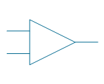 Amplifier, 2 inputs