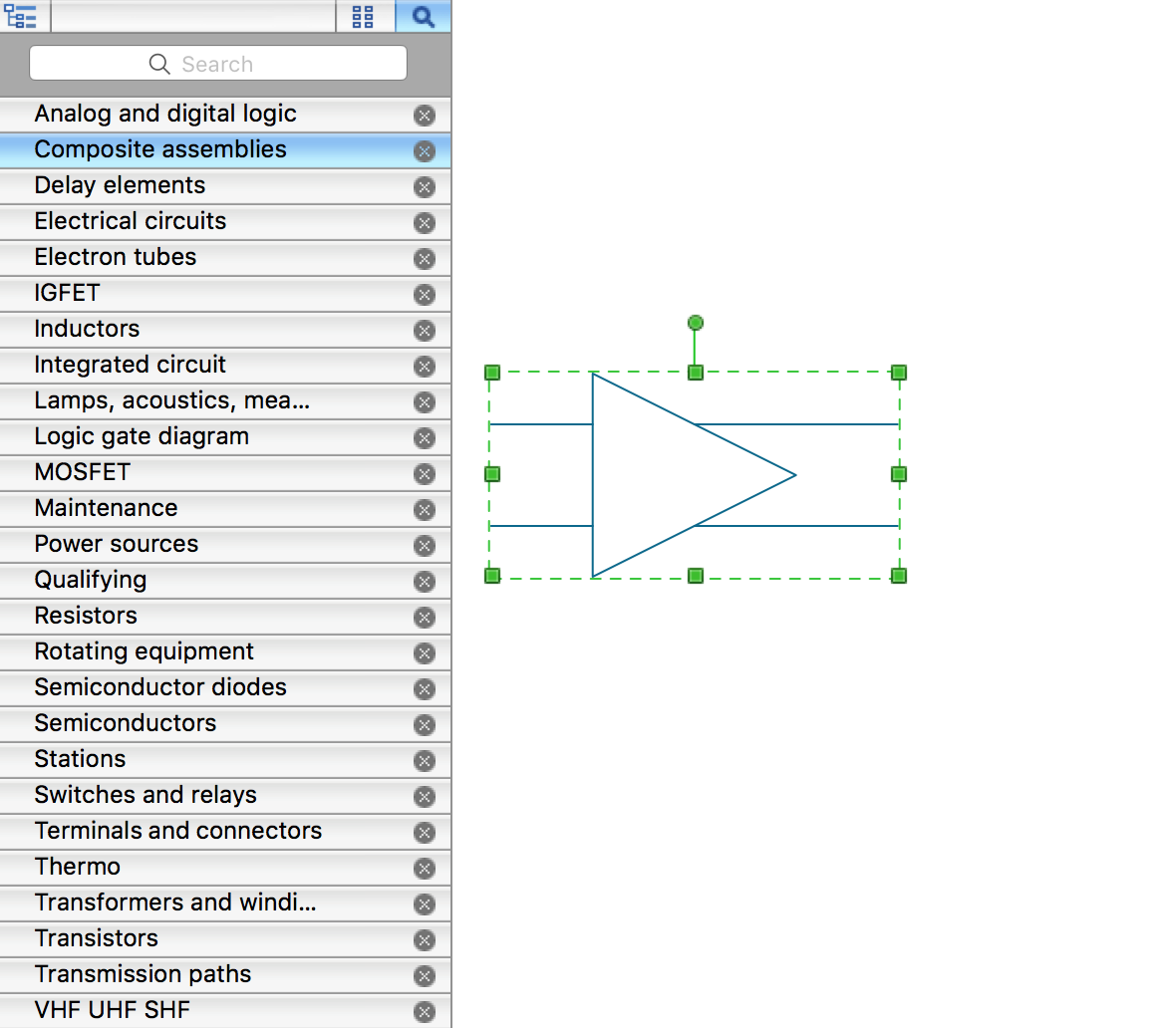 Libraries from Electrical Engineering section