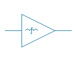 Magnetic amplifier, 1 line