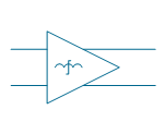 Magnetic amplifier, 2 lines