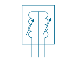 Position transmitter inductor type