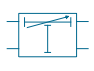 Electrical Symbols - Variable artificial delay element