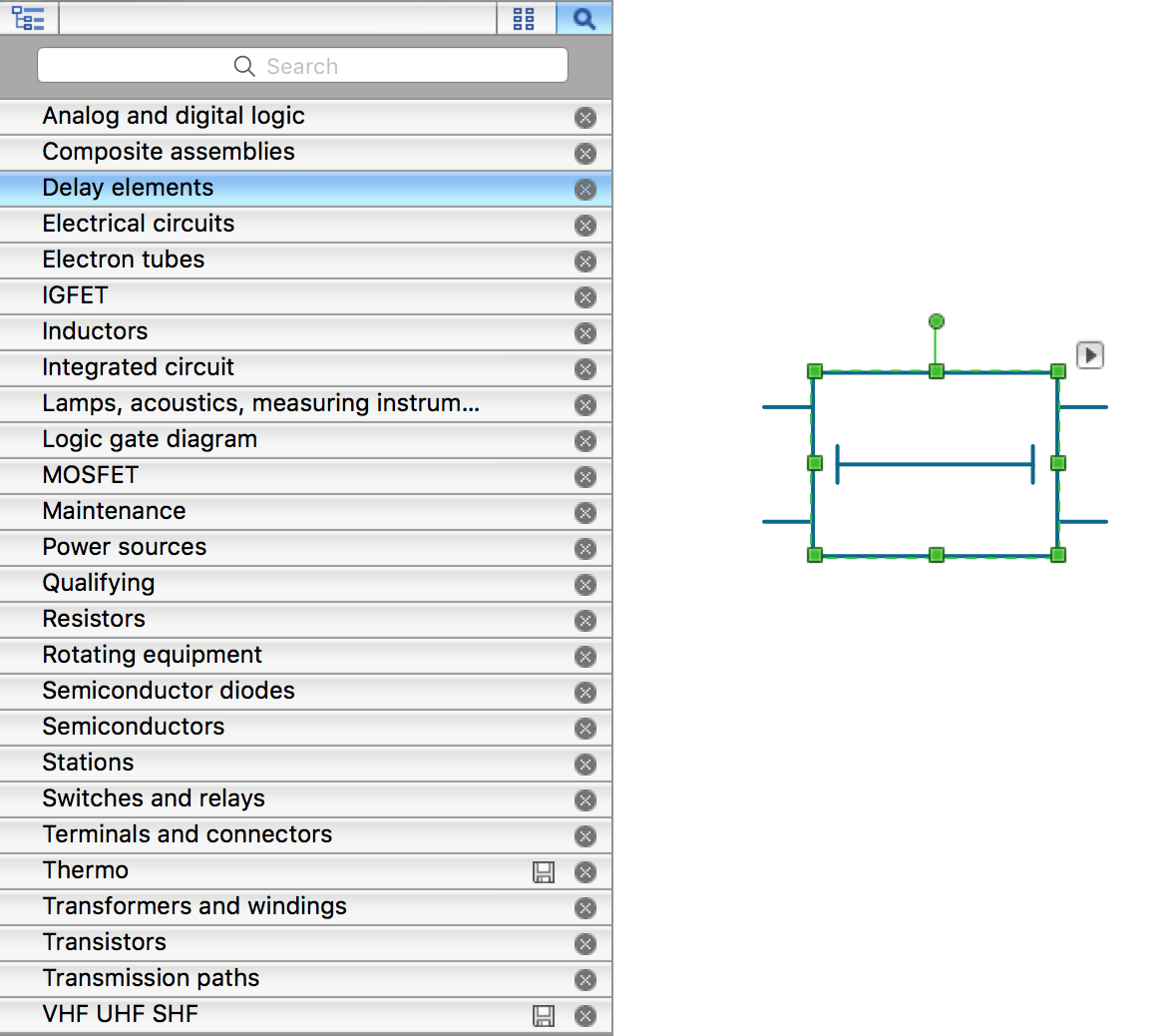 Libraries from Electrical Engineering section