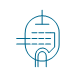 Pentode, envelope, indirect. heated, internal connection 2