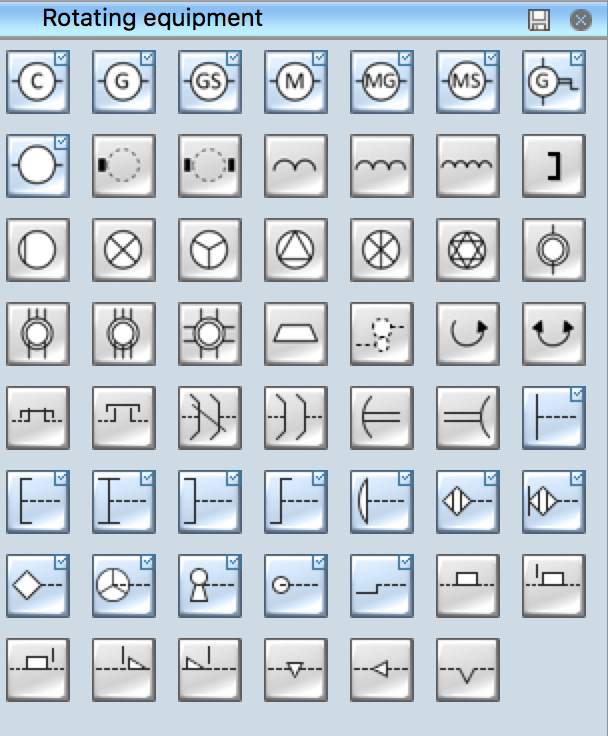 Electrical Symbols — Rotating Equipment