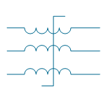 Saturating transformer