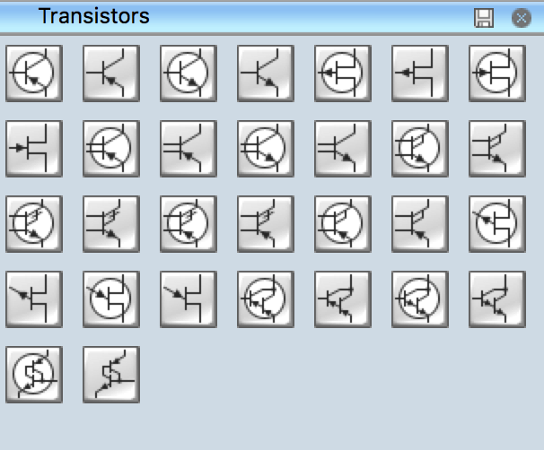 Electrical Symbols — Transistors