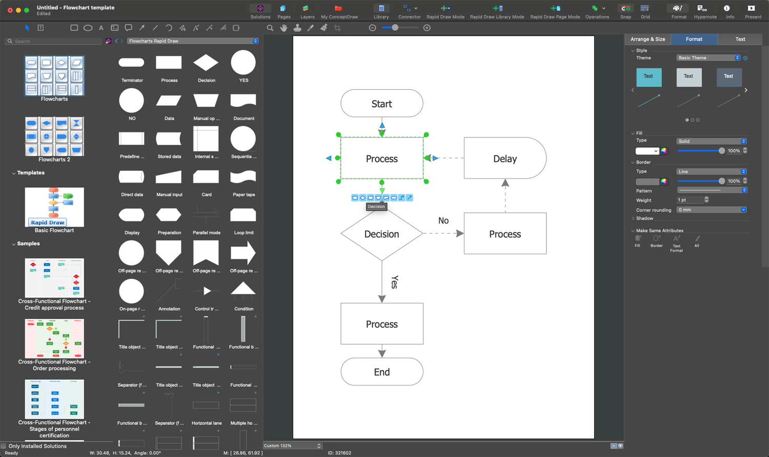 Flowchart Template