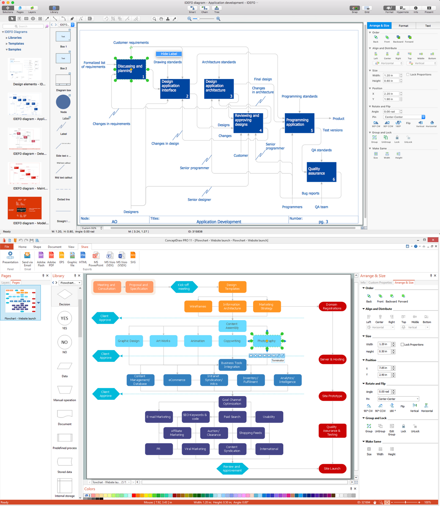 process flow diagram tool