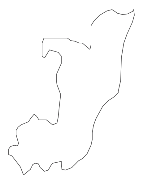 Geo Map - Africa - Congo Contour