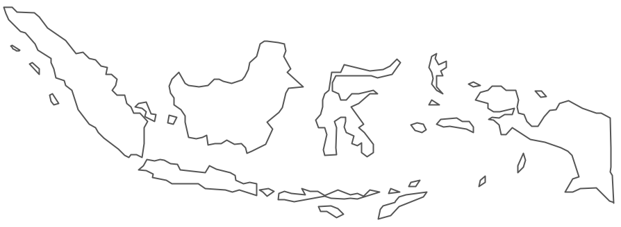 Geo Map - Asia - Indonesia Contour